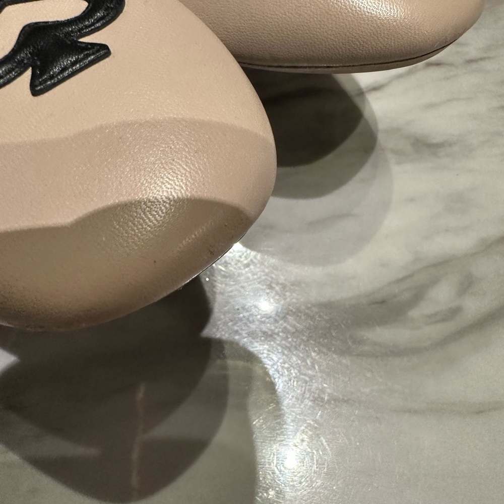 Kate Spade Cream and Black Loafers - Picture 7 of 8